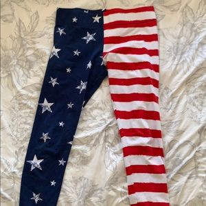 Cropped American legginings